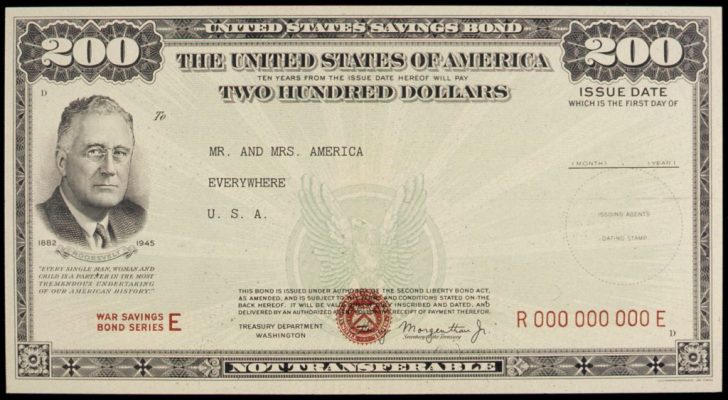 value of U.S. savings bonds 2024